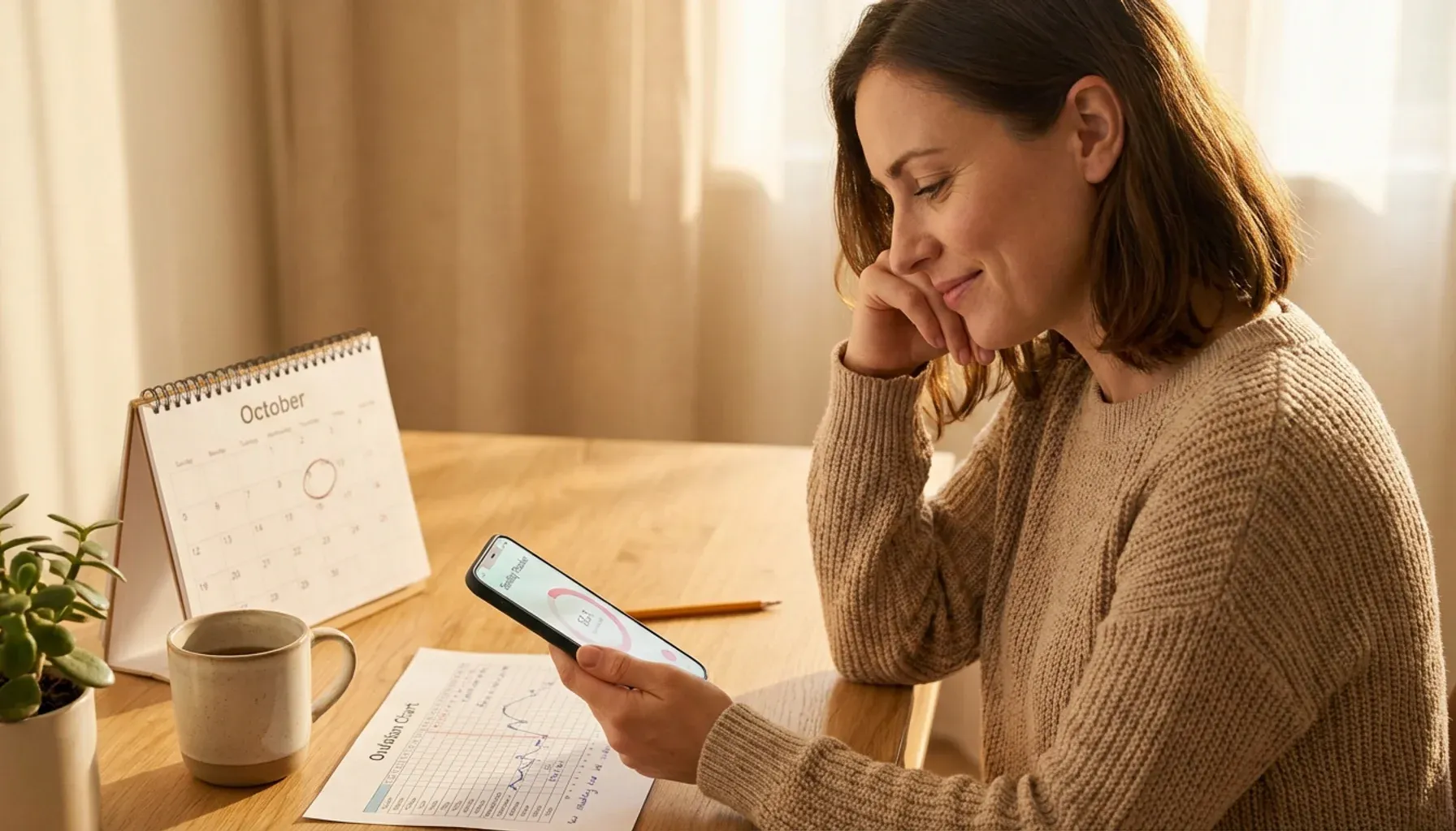 Two weeks before conception