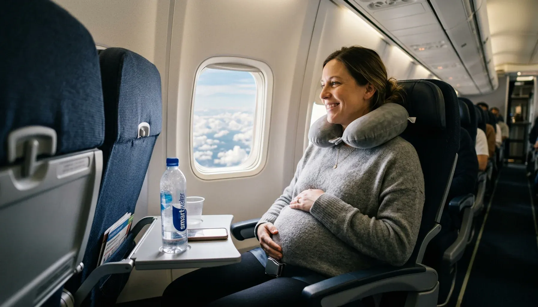 How safe is flying when you’re pregnant?