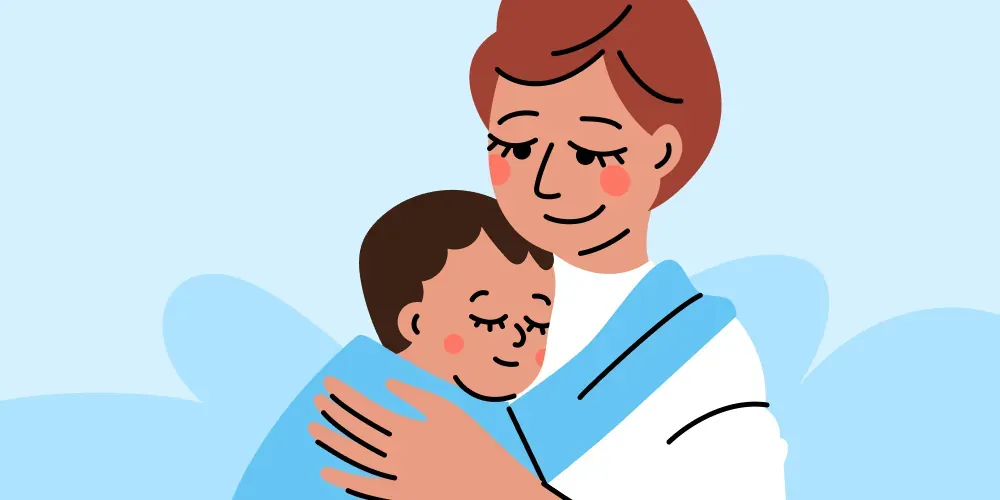 Is it safe for a baby to sleep in a sling?