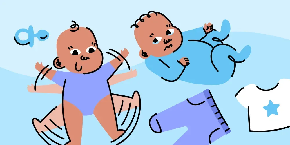 How to leave the house with twins