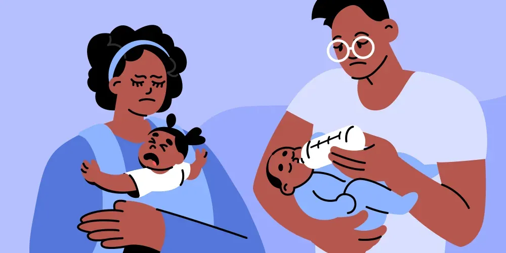 How to care for twins if one is sick