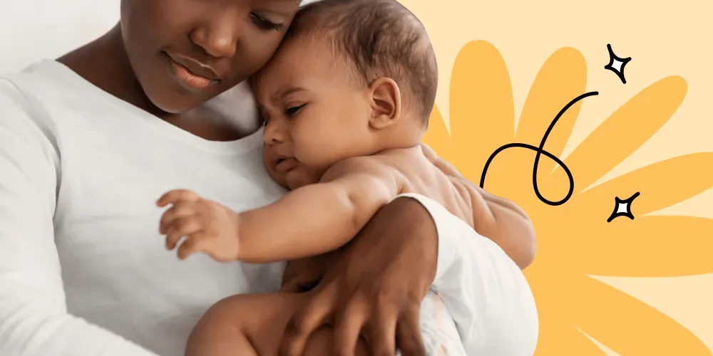 Sometimes, the baby seems to stop breathing while crying