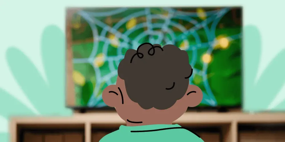 Is it ok for my baby to watch cartoons or TV?