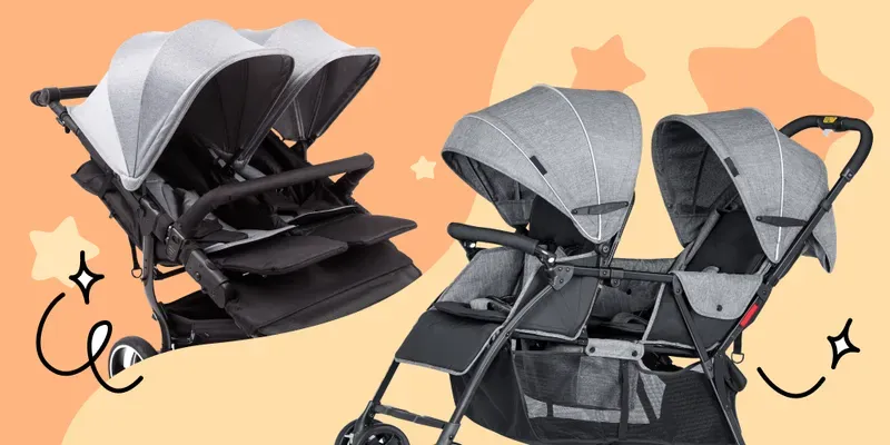 Como escolher um carrinho para gêmeos