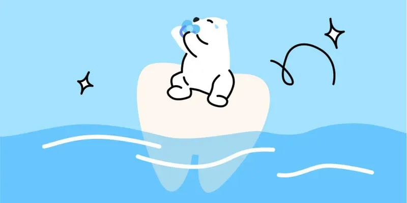 Alívio para a dentição do bebê