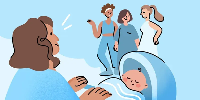 O bebê é o fim dos relacionamentos com os amigos? 