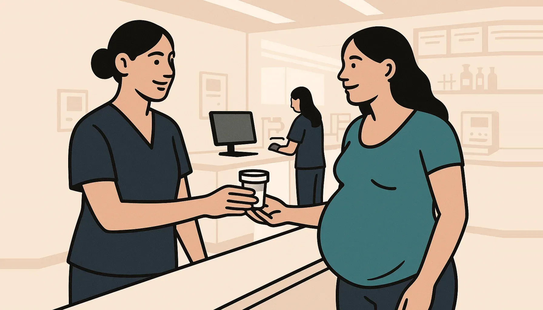 Preparación para el análisis de orina