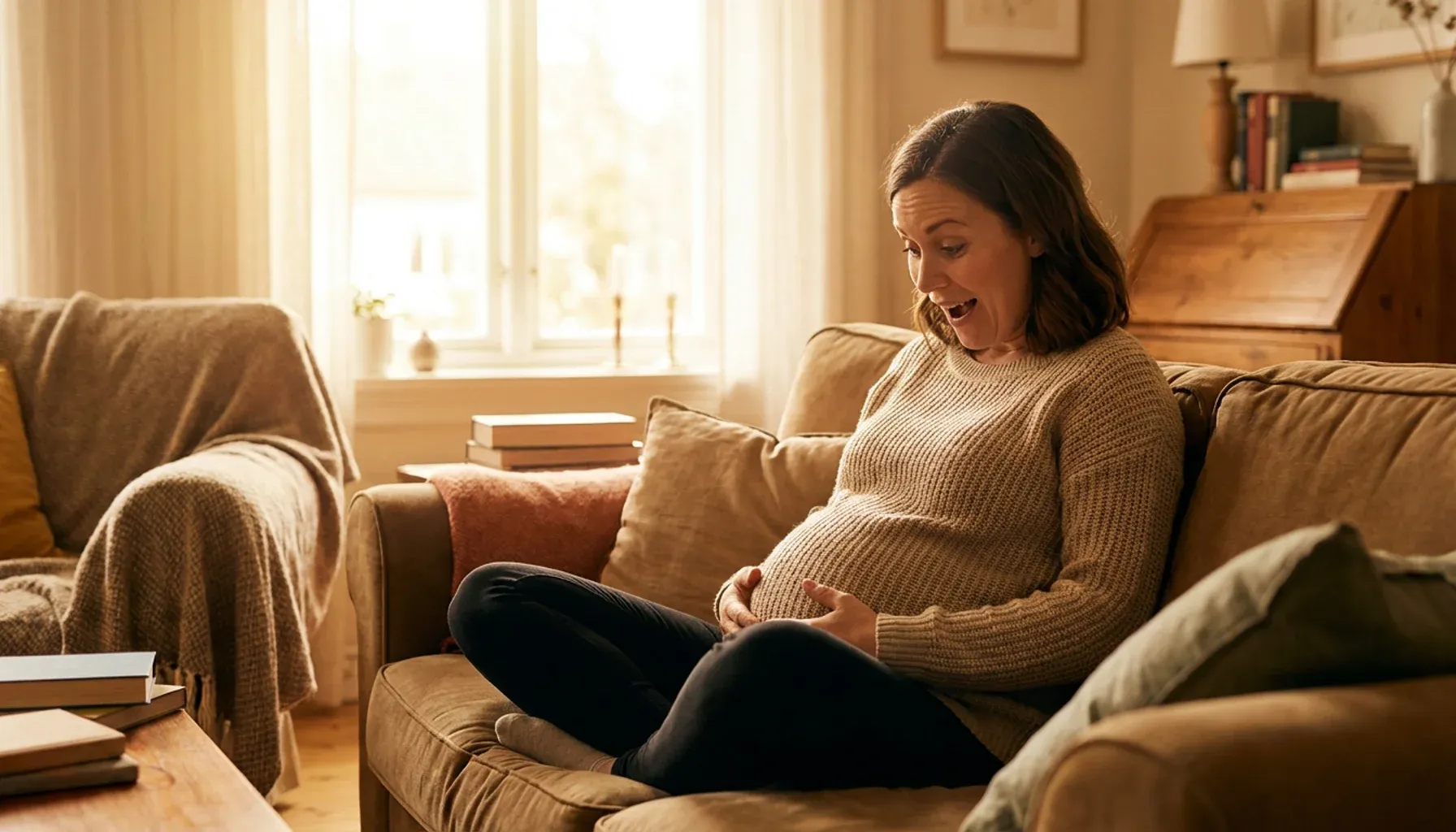 ¿Se está moviendo tu bebé o es una flatulencia?