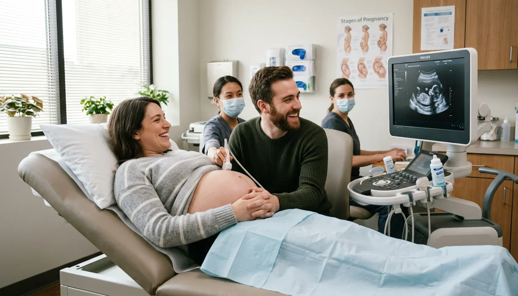 An ultrasound can now reveal your baby’s sex