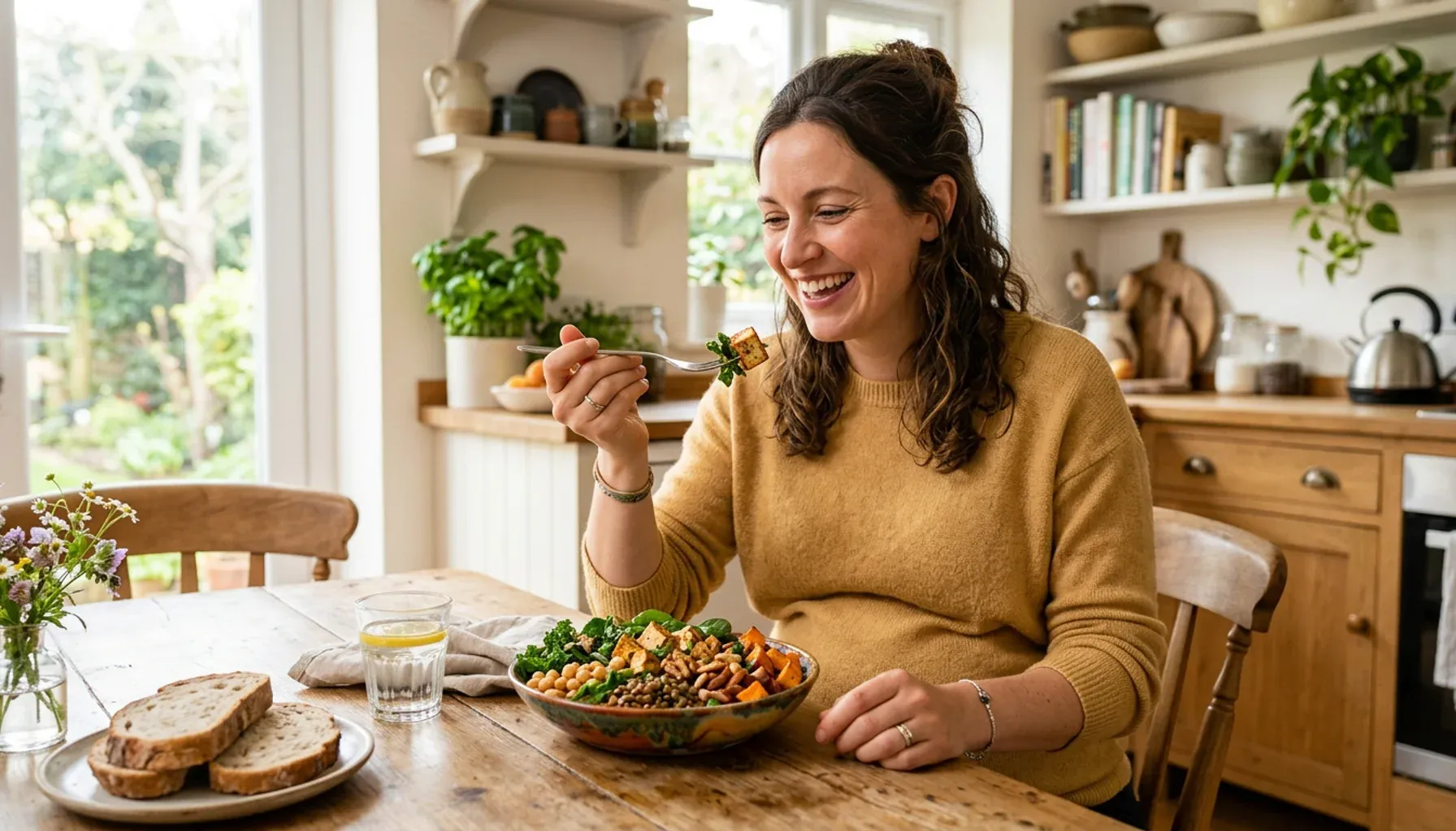 ¿Qué debes comer si eres vegetariana?