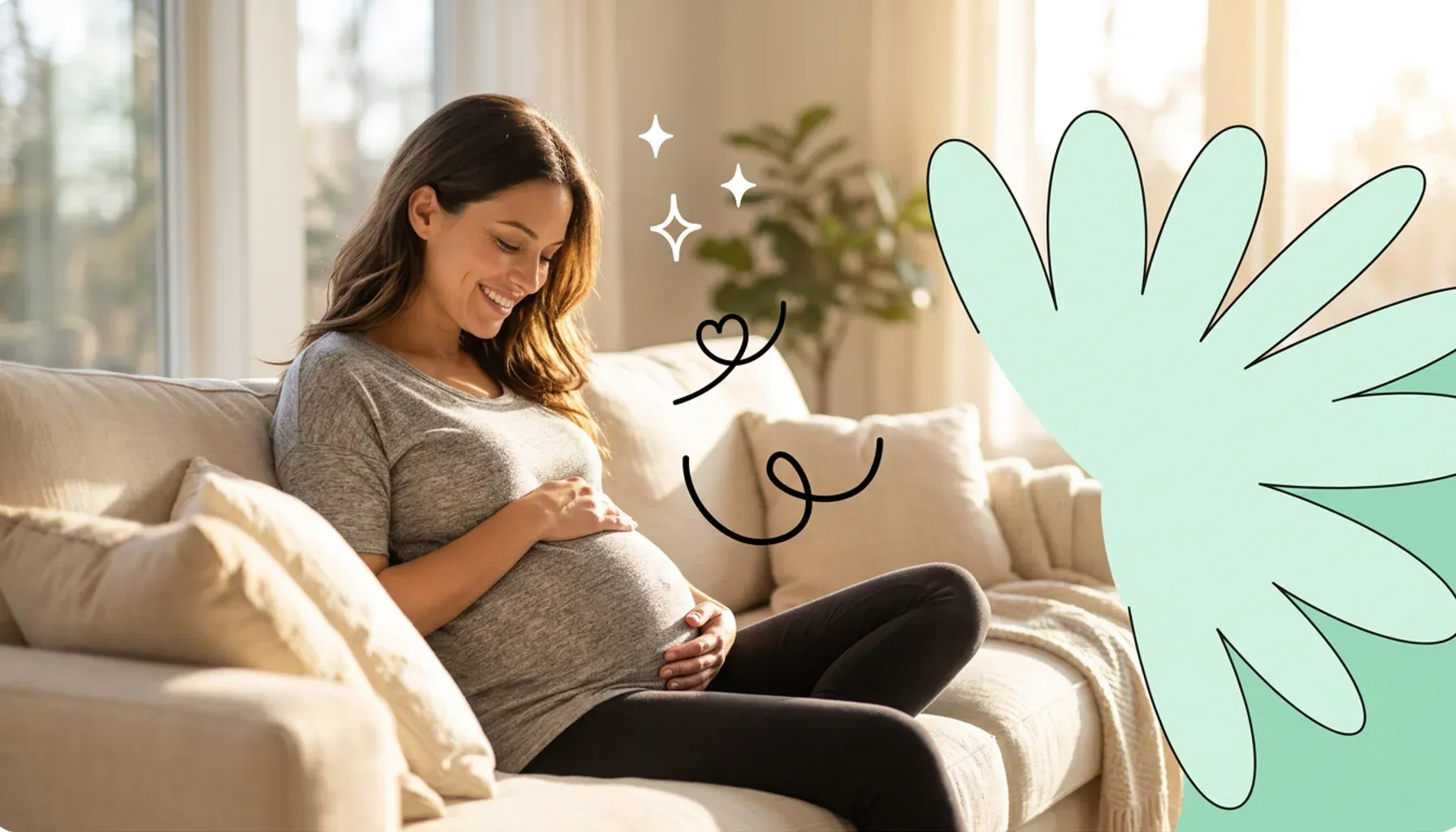 Inicia el período más tranquilo del embarazo