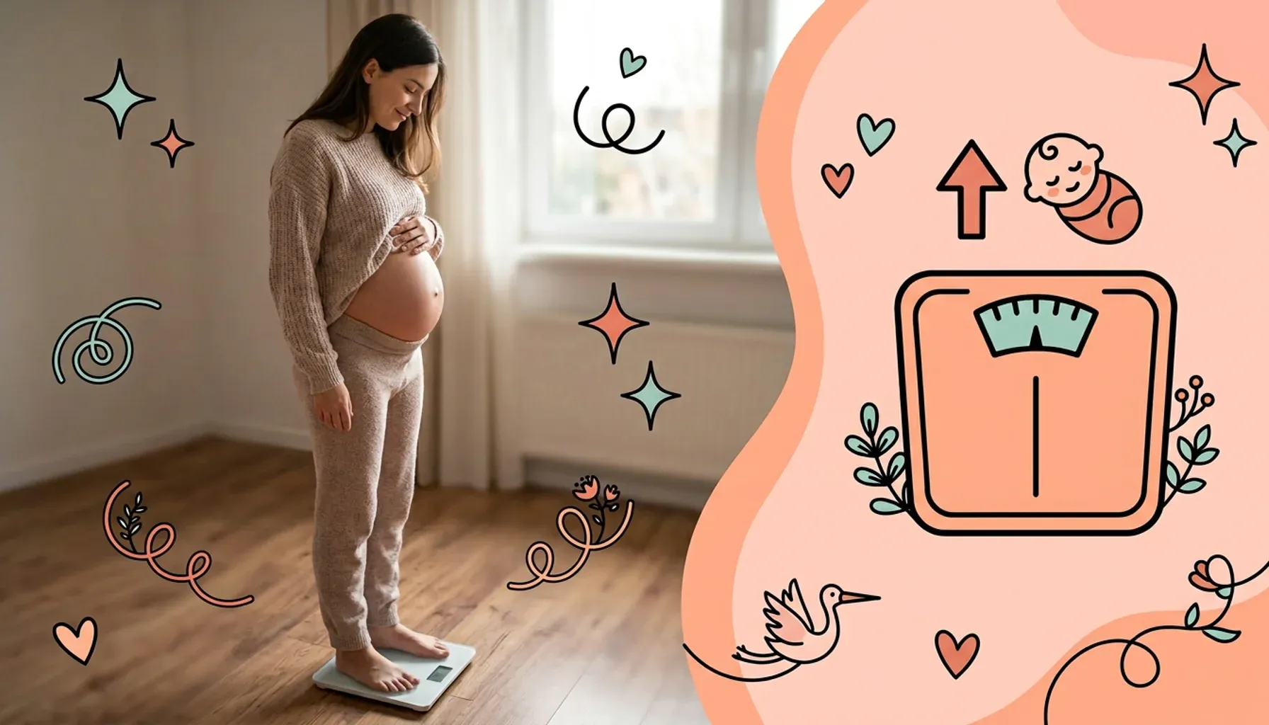 El habitual aumento de peso del primer trimestre