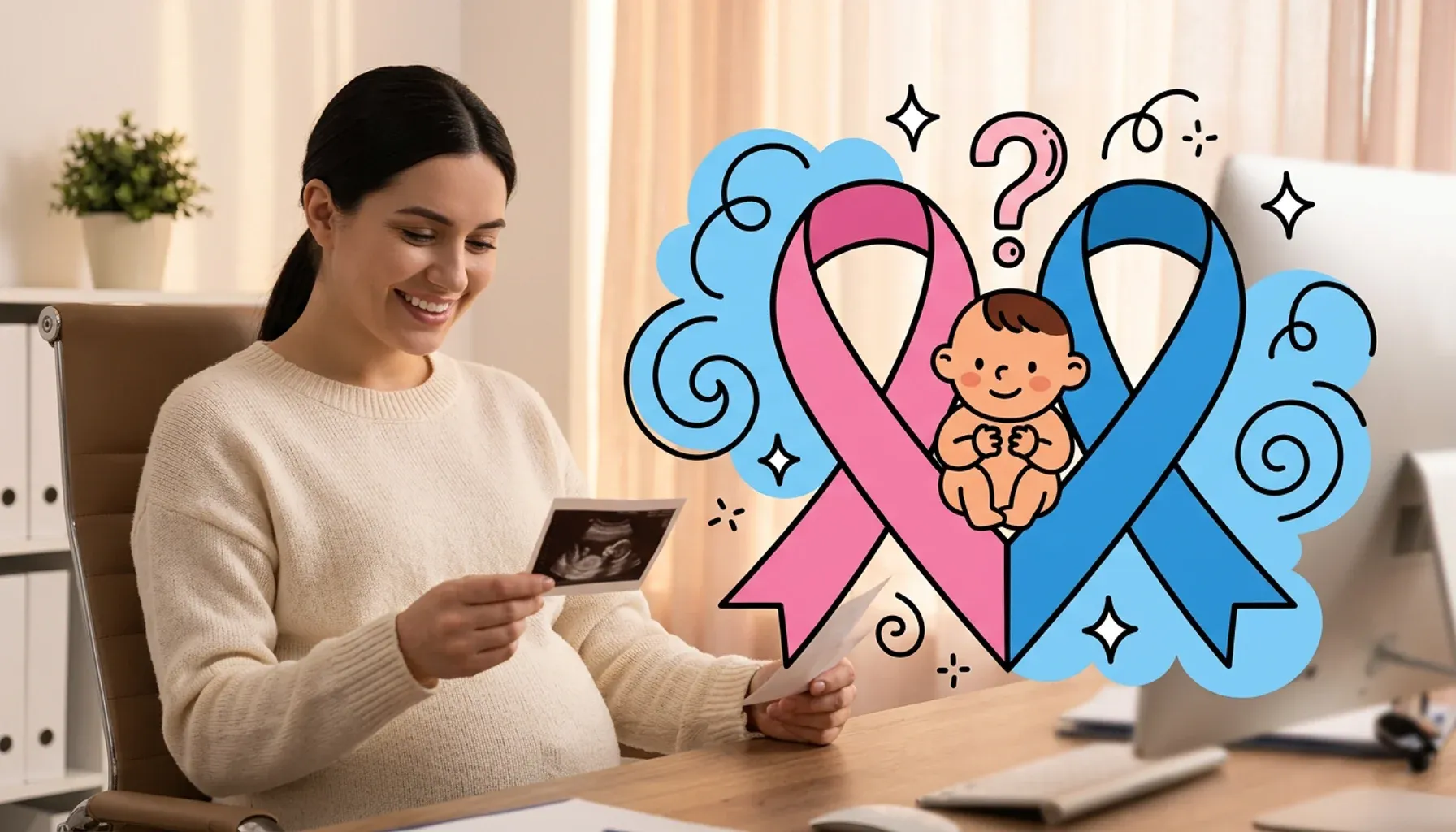 ¿Cuándo puedo saber el sexo de mi bebé?