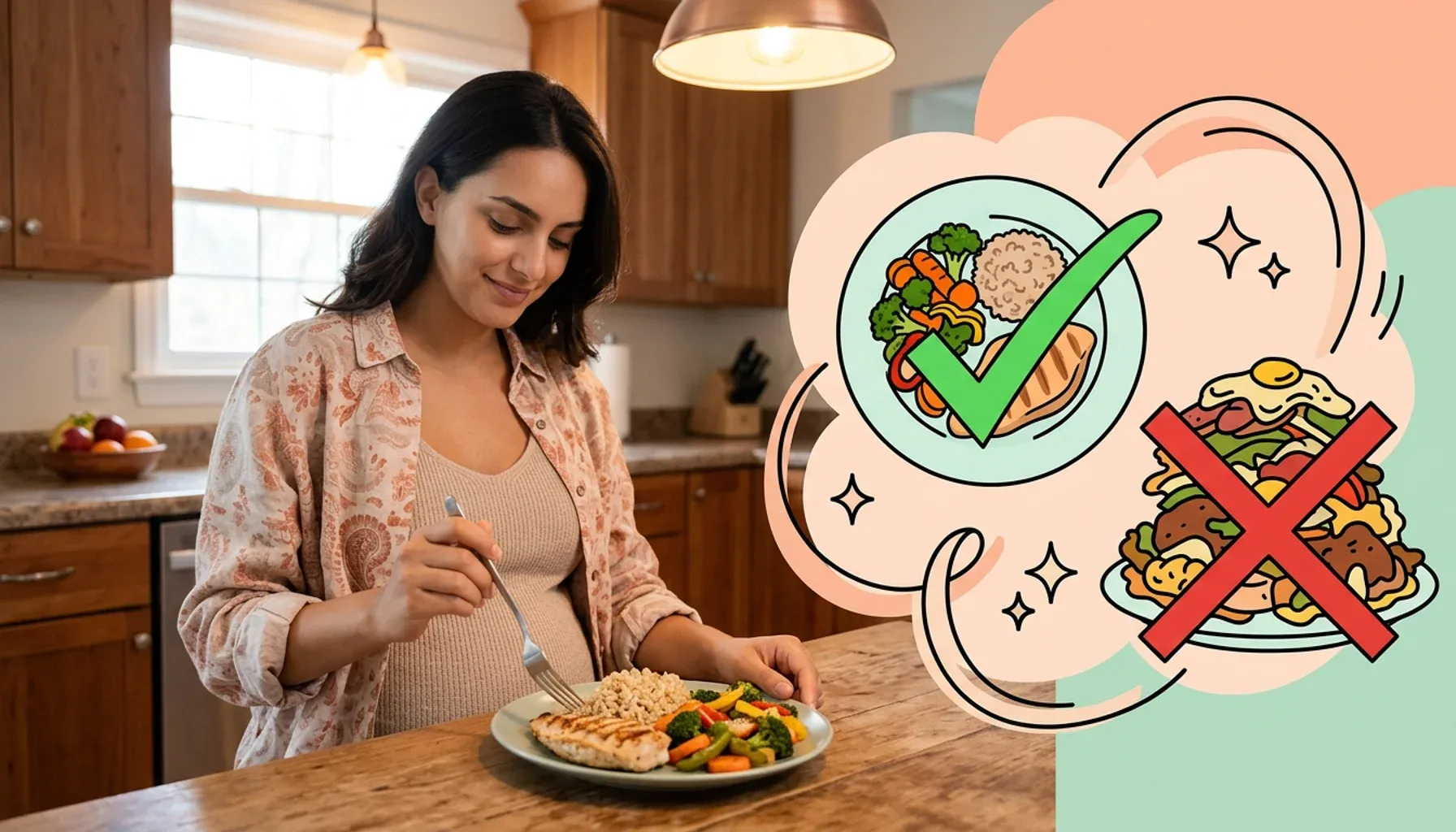 ¿Debo comer para dos?