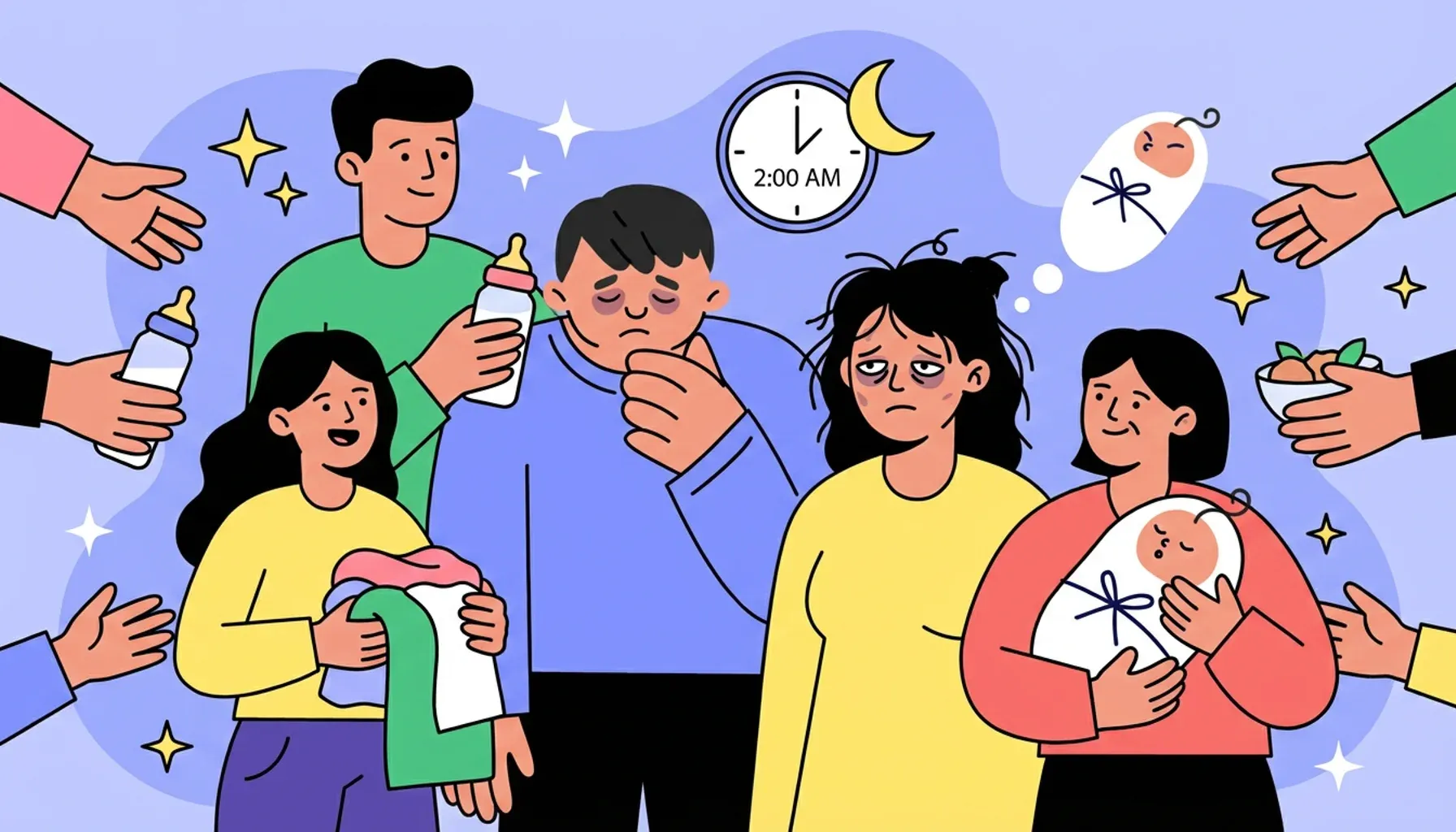 La falta de sueño continúa