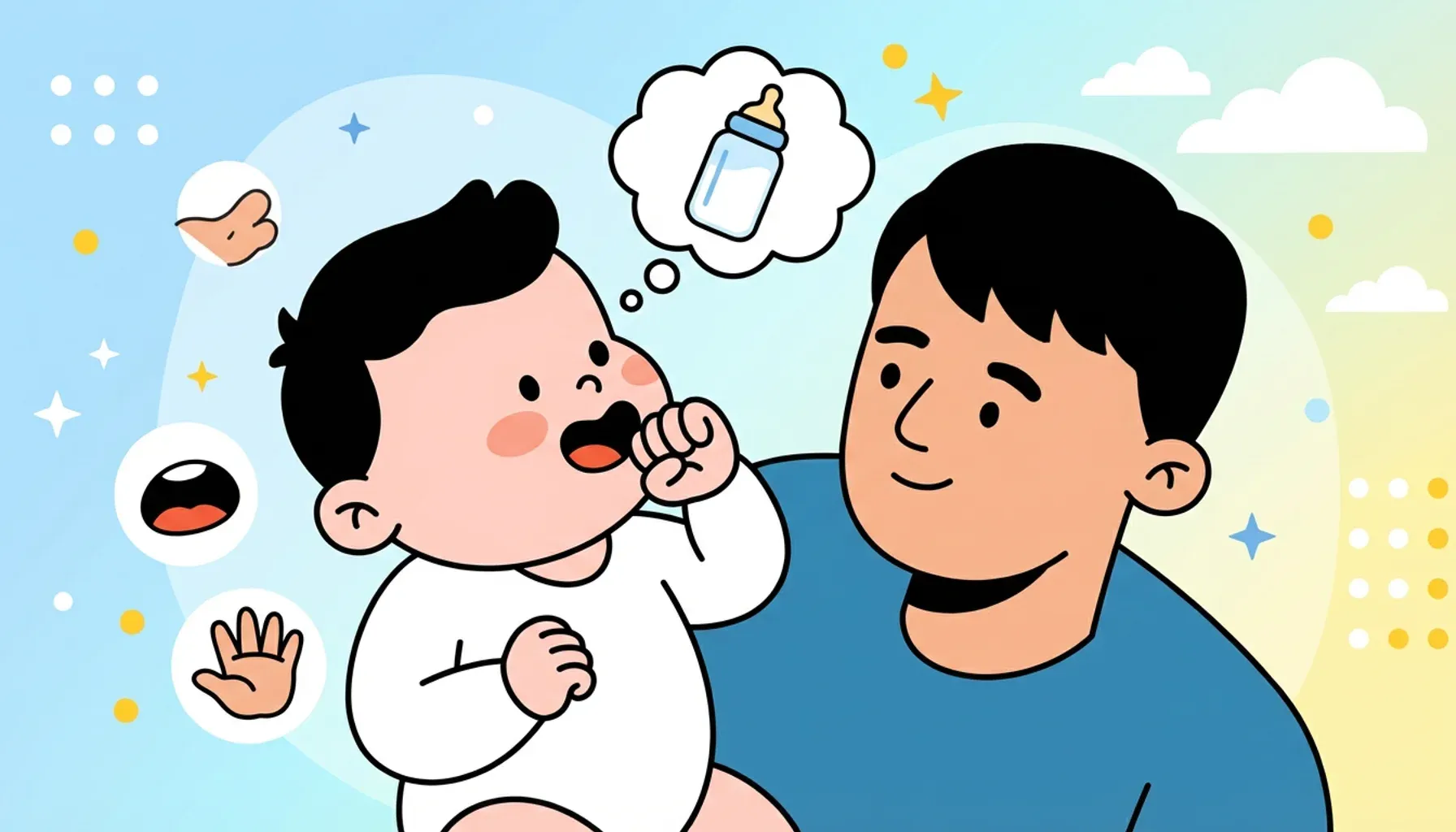 Cómo saber si el bebé tiene hambre