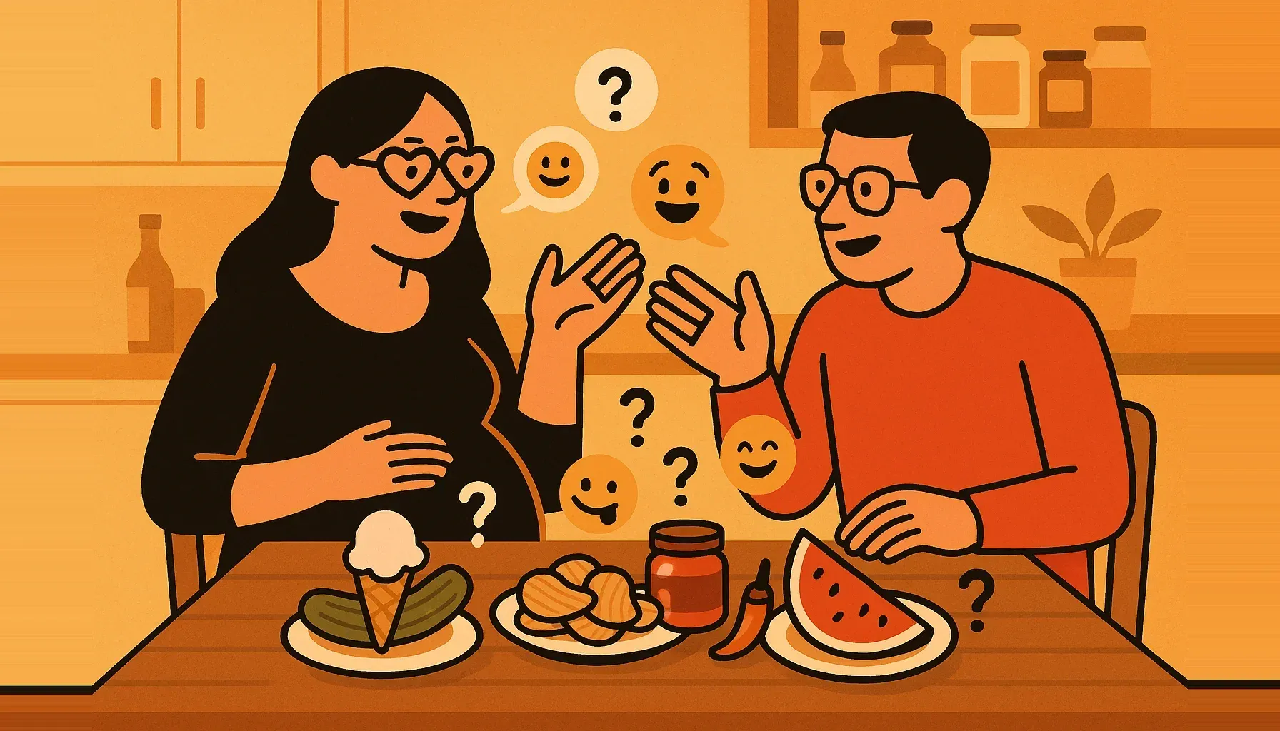 ¿Es cierto que las embarazadas tienen antojos inusuales?