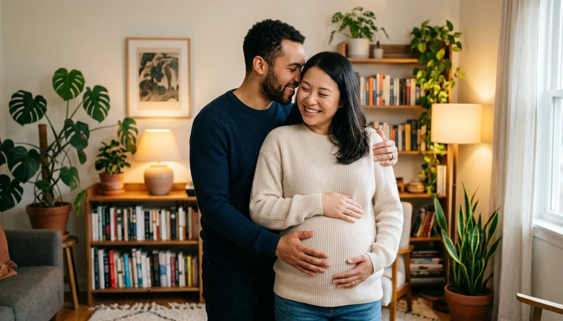Asegura a tu pareja que será una buena madre