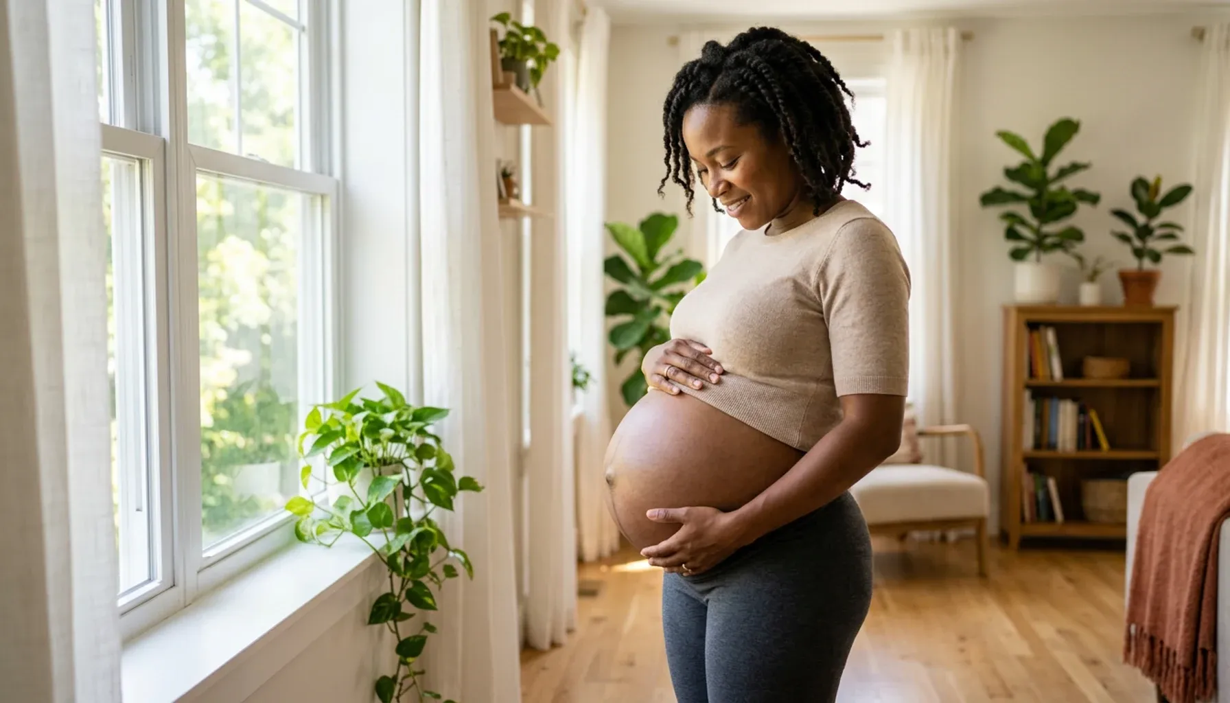 ¿Qué sucede cuando el bebé desciende?