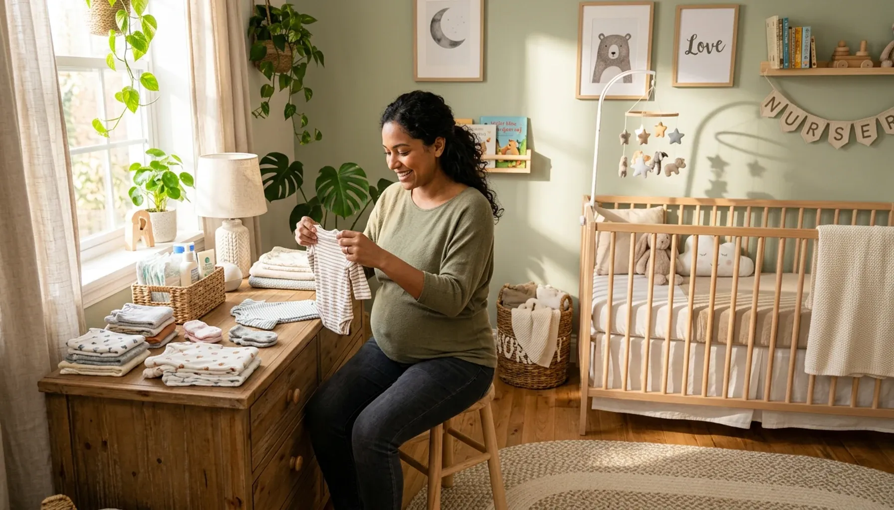 Nesting or the sudden urge to get everything ready