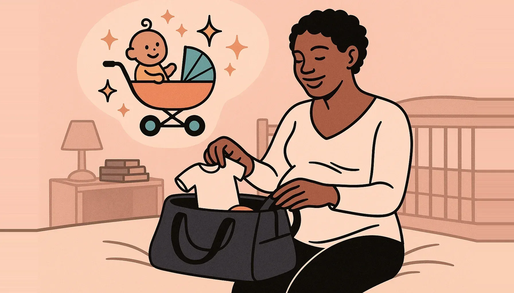 O bebê está pronto para nascer!