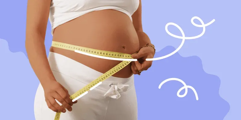 O que o tamanho e a forma da minha barriga significam?