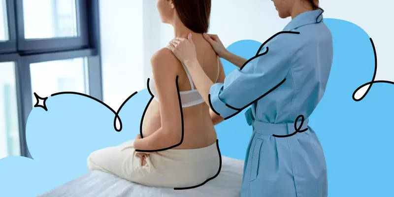 Los beneficios de la osteopatía* durante el embarazo