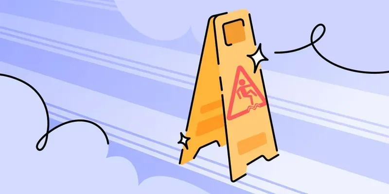 What are the dangers of falling while pregnant?