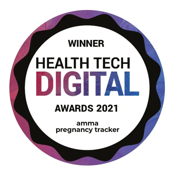 Insignia de ganador de los Health Tech Digital Awards 2021