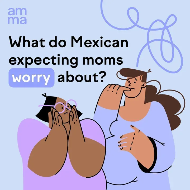 Gráfico de amma: ¿qué les preocupa a las futuras mamás mexicanas?