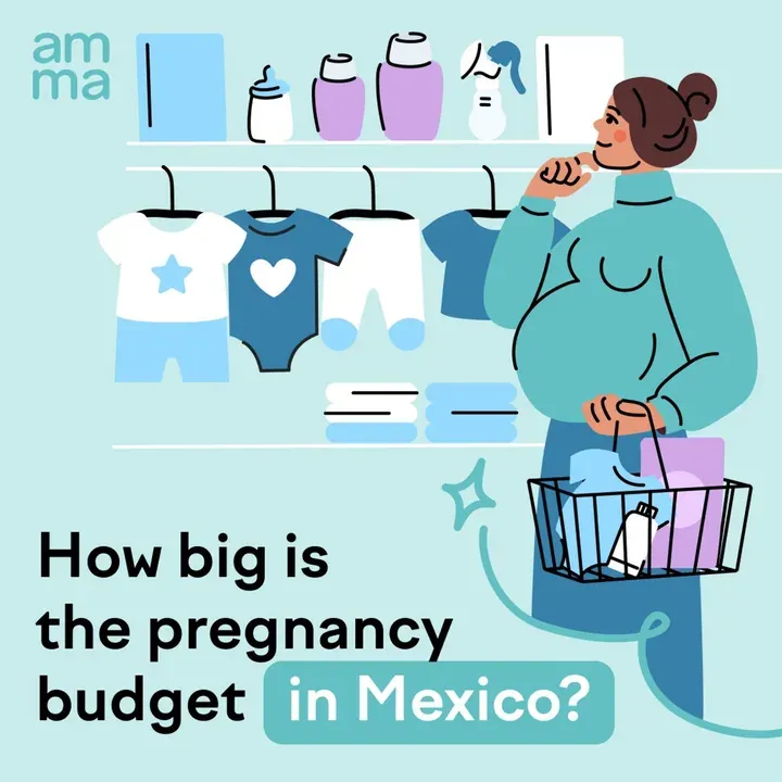 Gráfico de amma: ¿de cuánto es el presupuesto del embarazo en México?