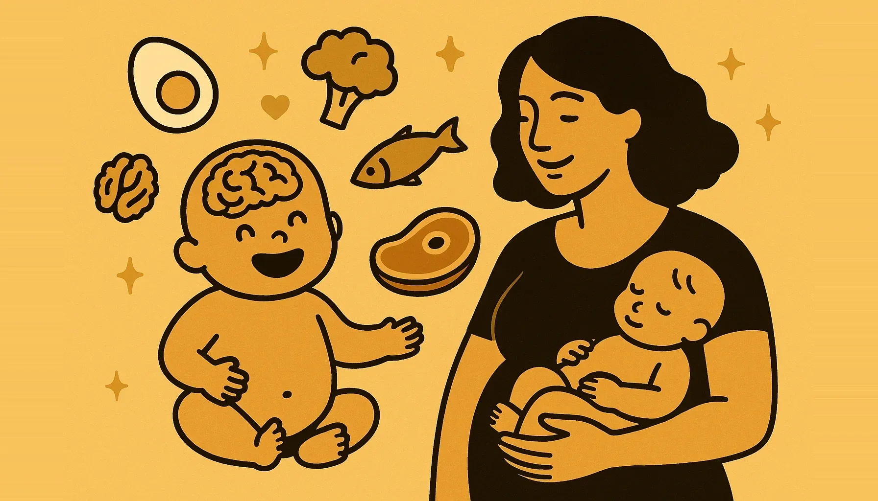 Colina: alimento para o cérebro