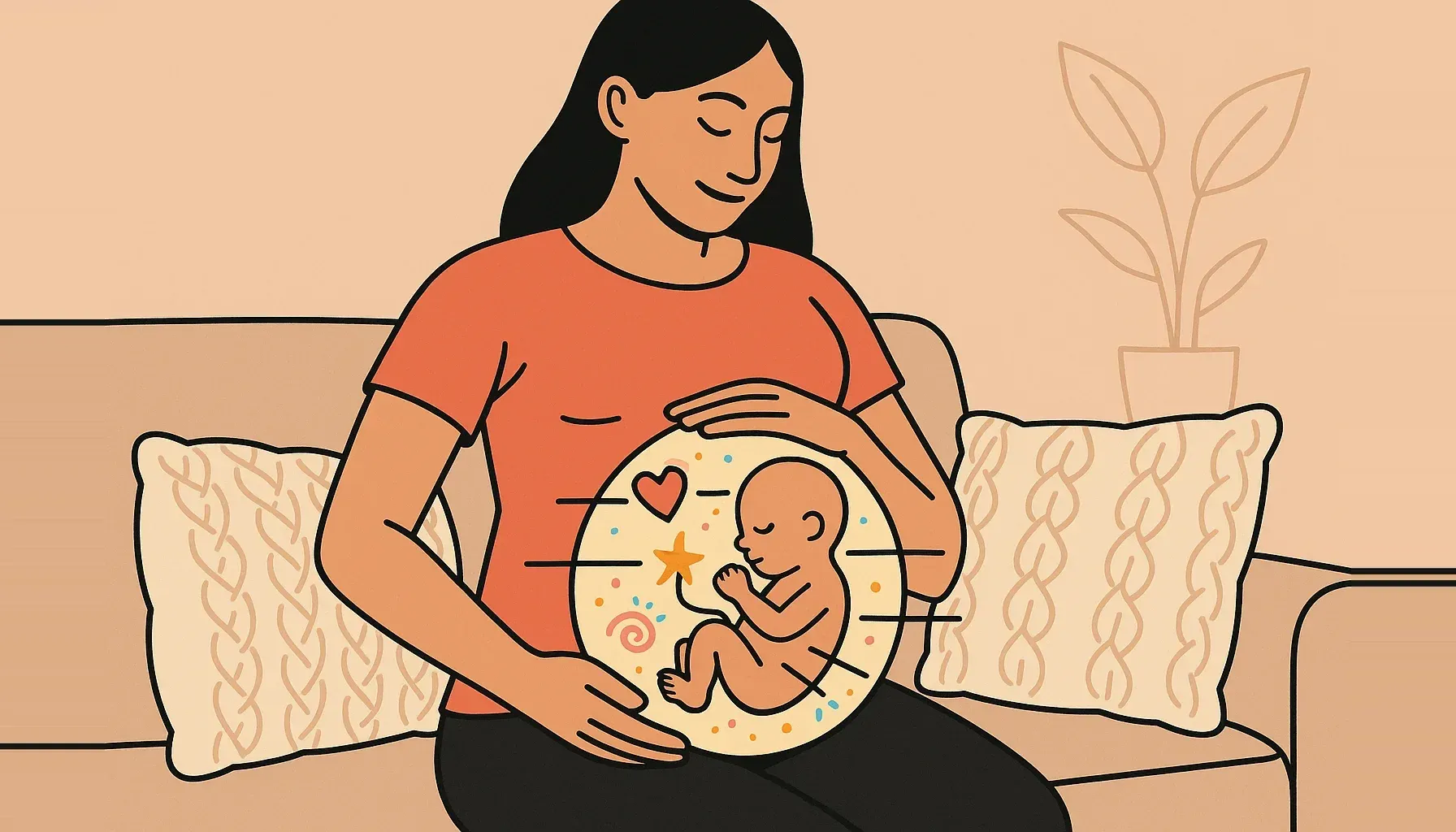 O bebê está crescendo!