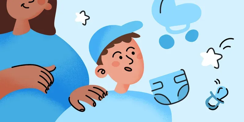 Estoy embarazada: cómo decirle a los niños mayores