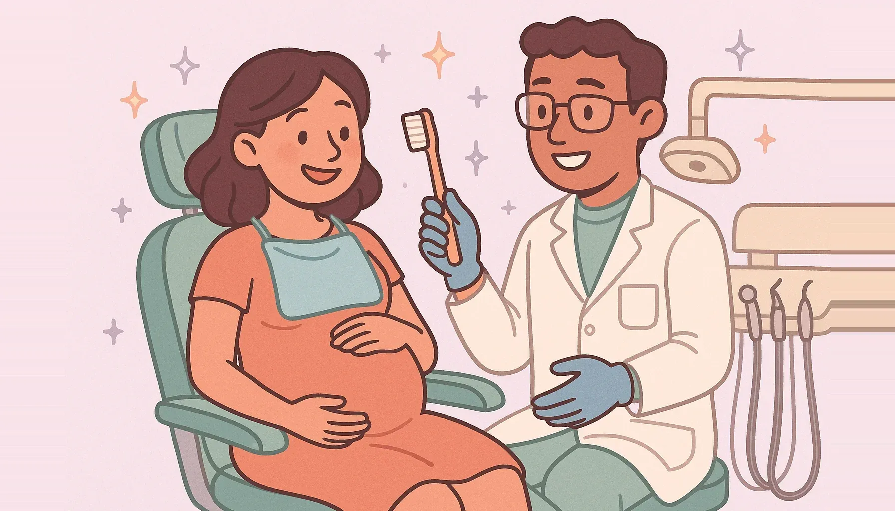 Proteja seus dentes durante a gravidez